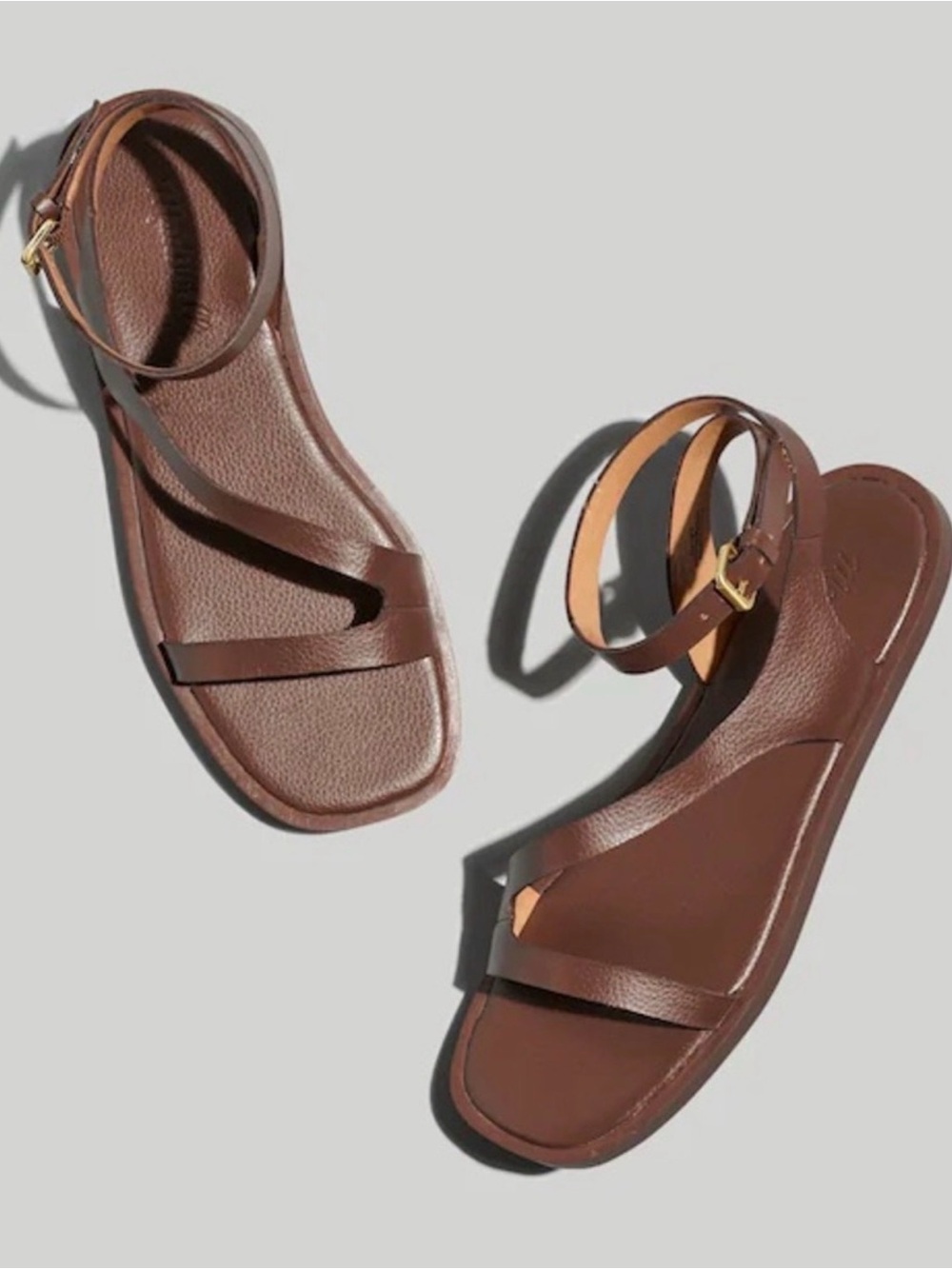 Madewell Mabel Asymmetric-Strap Sandal